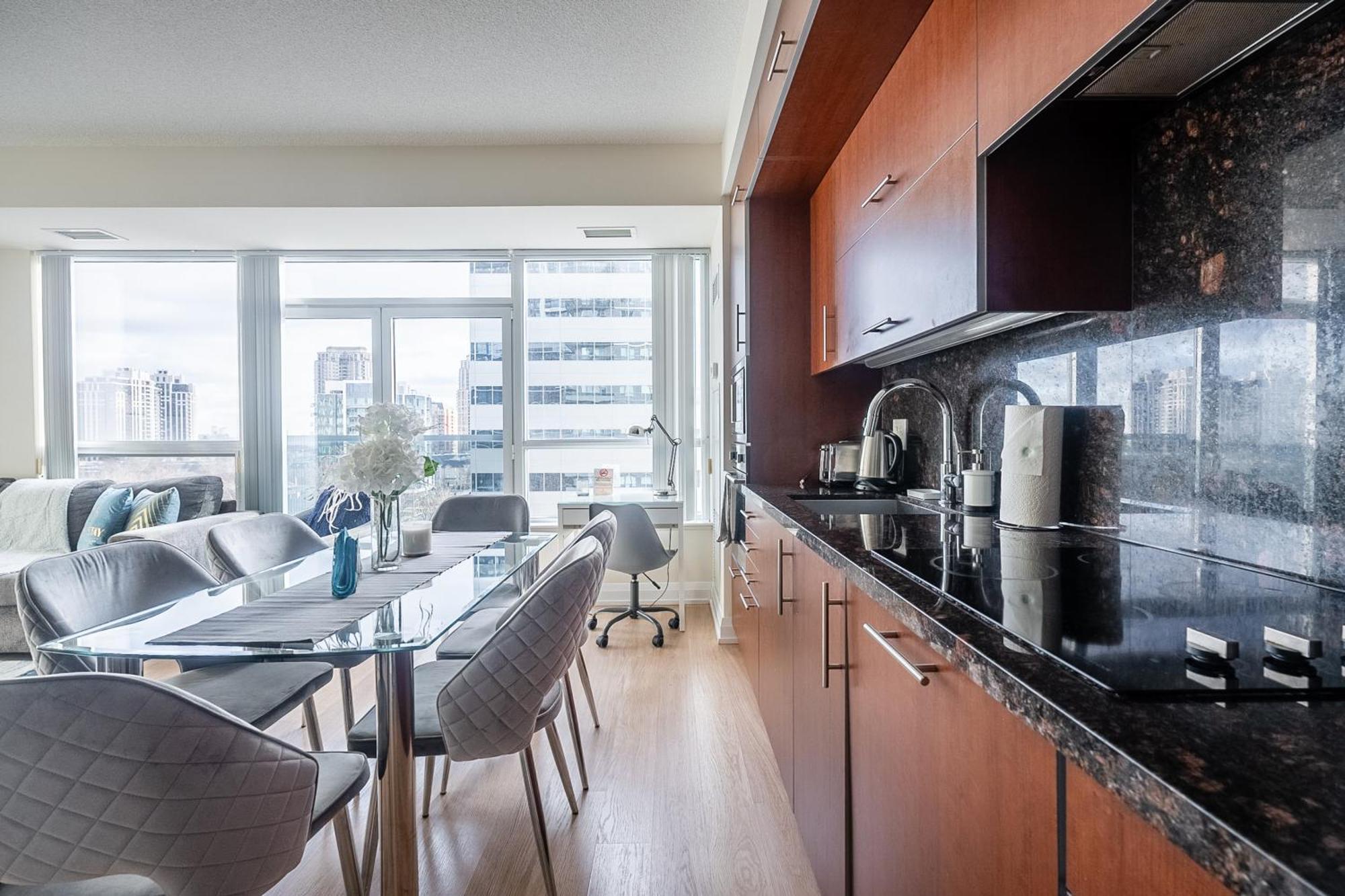 Globalstay Modern Apartments In North York Skyscraper Toronto Ngoại thất bức ảnh